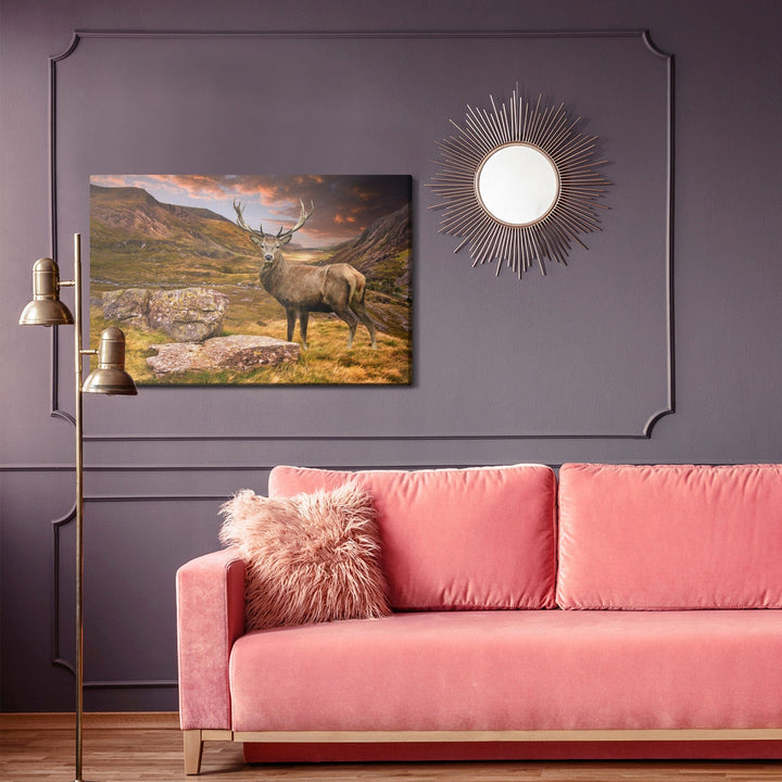 Kanva - Briedis kalnos, N-735 X-ART