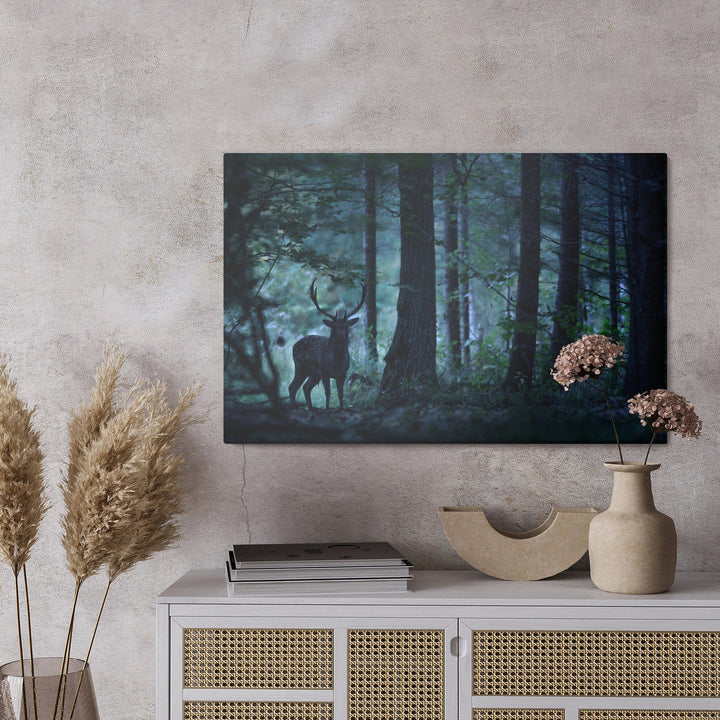 Kanva - Briedis tumšā mežā, N-741 X-ART