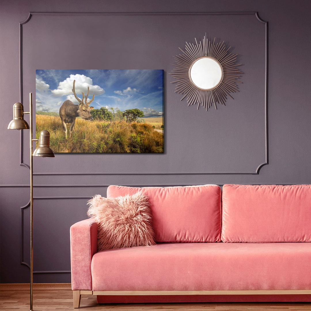 Kanva - Briedis zem debesīm, N-1025 X-ART