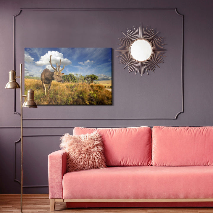 Kanva - Briedis zem debesīm, N-1025 X-ART