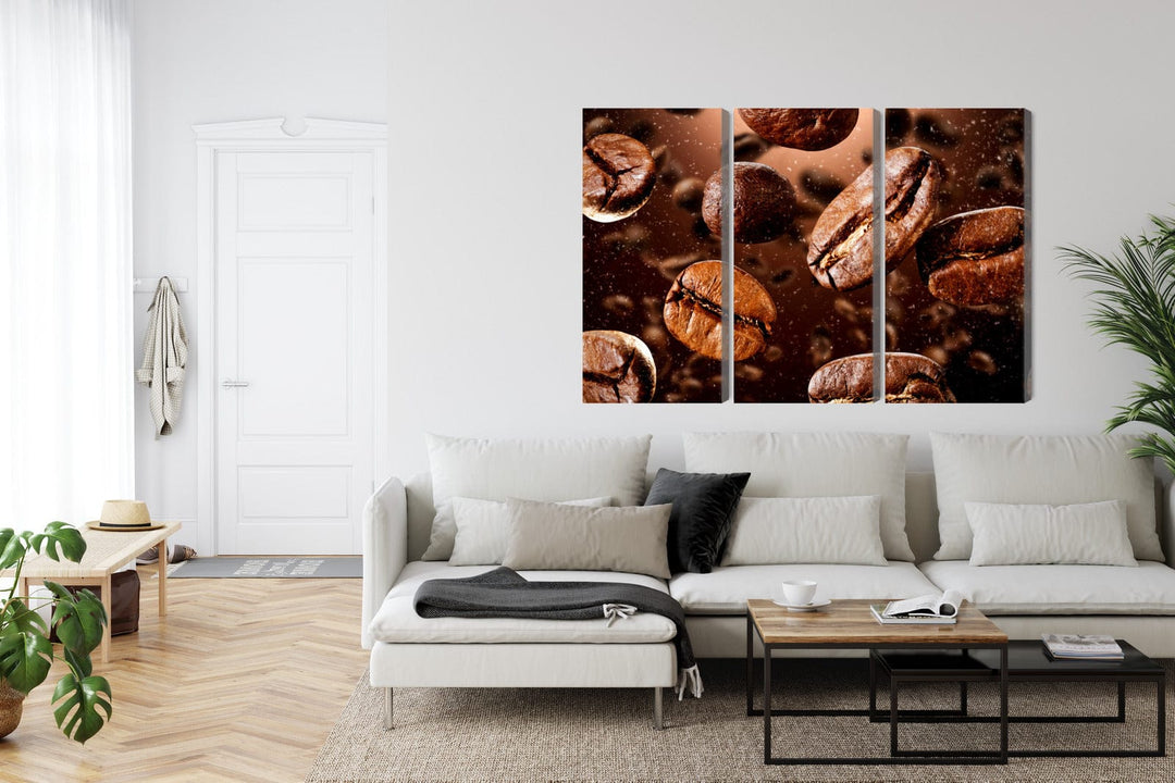 Kanva - Brūnas kafijas pupiņas, N-3110 X-ART