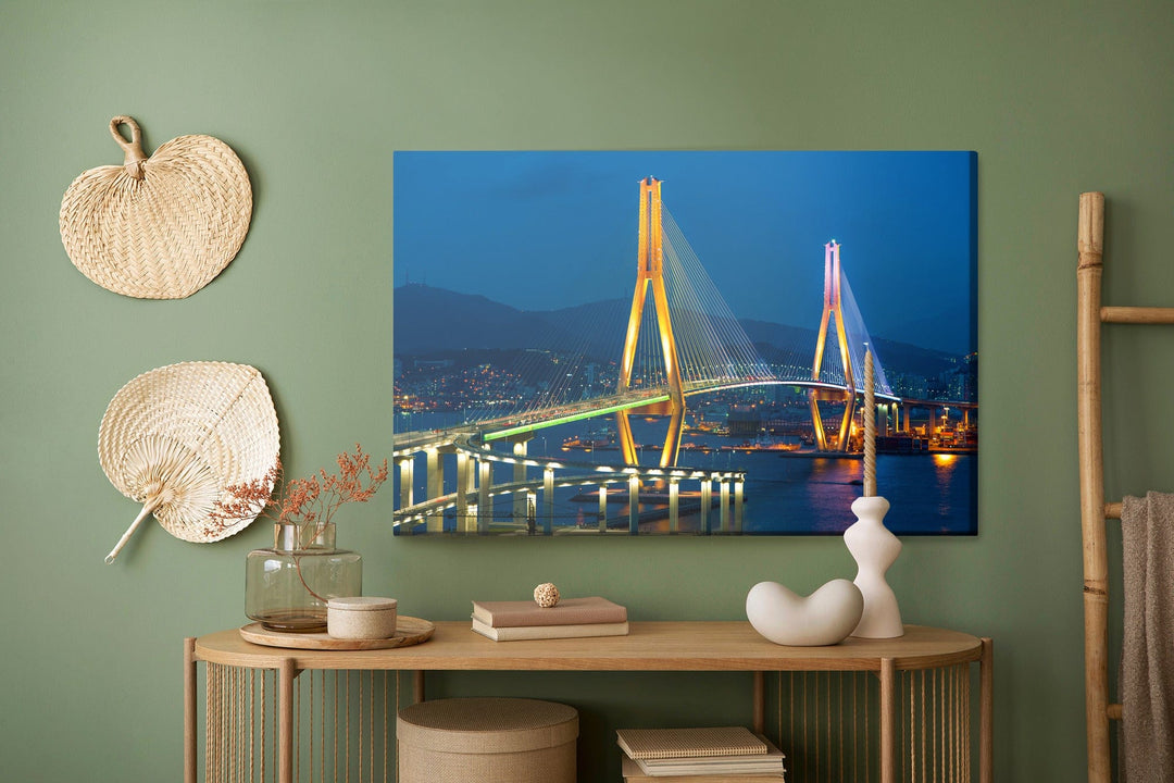 Kanva - Busanas ostas tilts, Dienvidkoreja X-ART