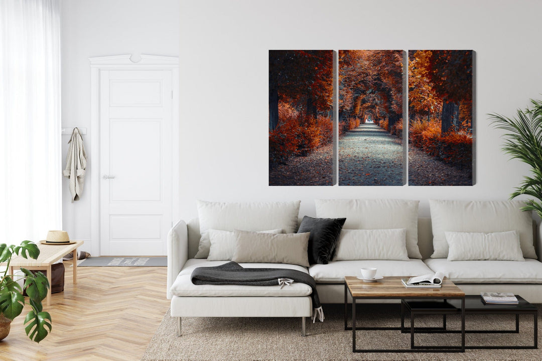 Kanva - Ceļš dziļi rudens mežā, N-1884 X-ART