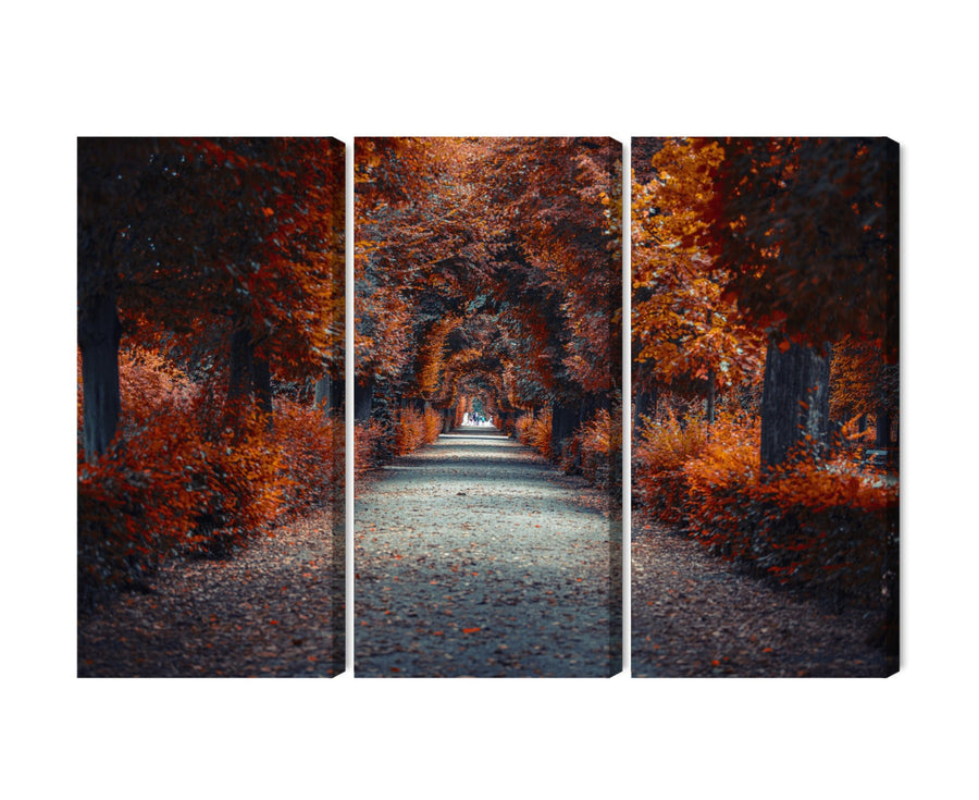 Kanva - Ceļš dziļi rudens mežā, N-1884 X-ART