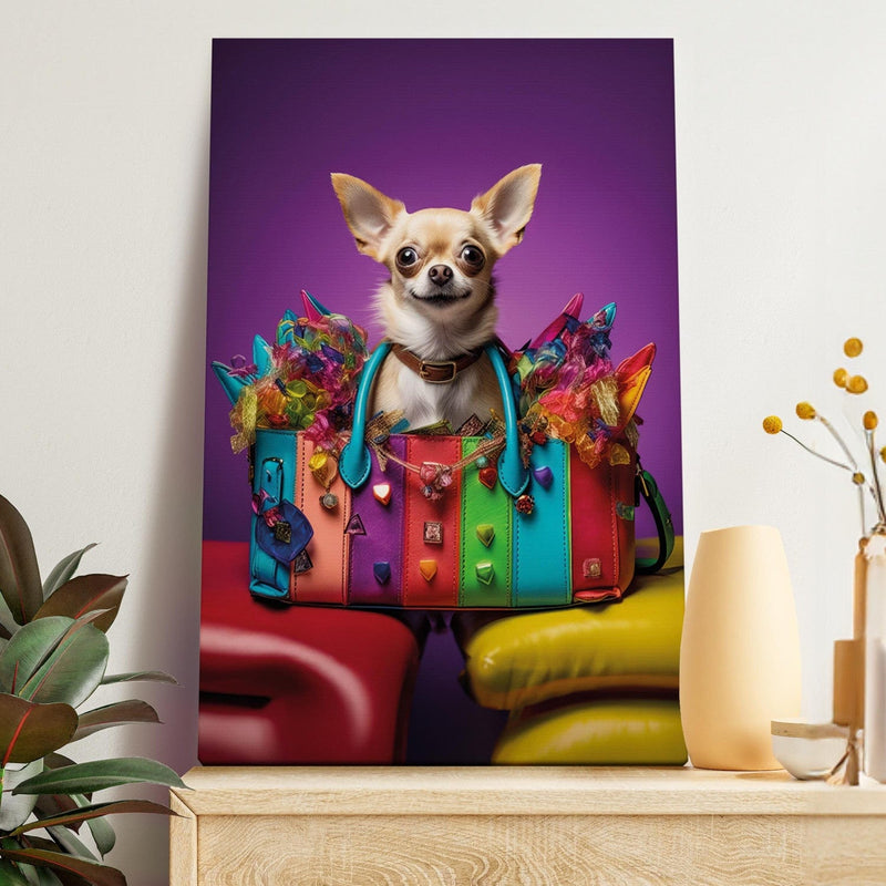 Kanva - Čivava - mazs suns krāsainā somā, 150189 G-ART