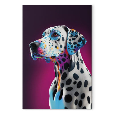 Kanva - Dalmācietis - plankumains suns rozā istabā, 150228 G-ART