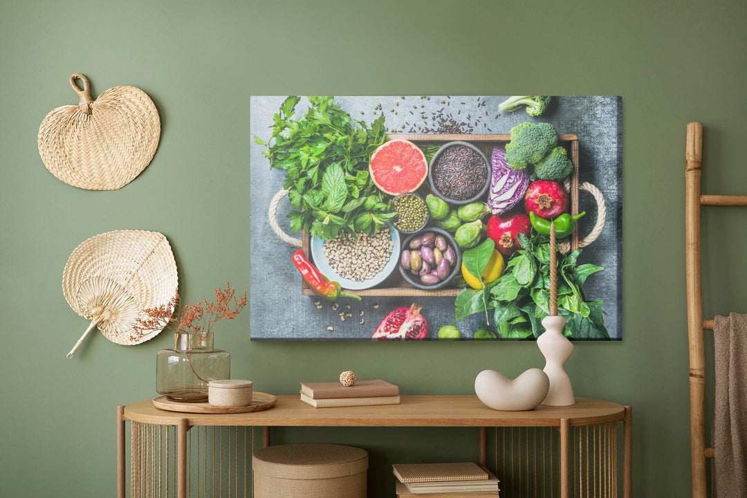 Kanva - Dārzeņi, augļi un garšvielas, N-674 X-ART