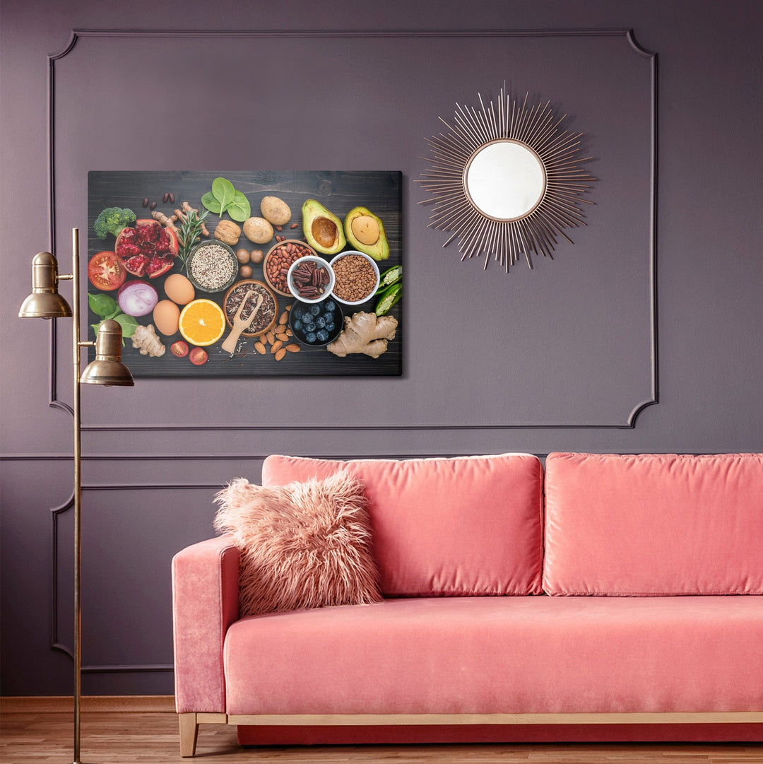 Kanva - Dārzeņi, gardumi un garšvielas, N-688 X-ART