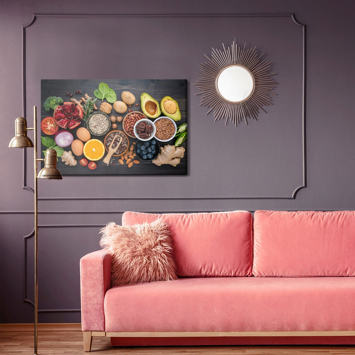 Kanva - Dārzeņi, gardumi un garšvielas, N-688 X-ART