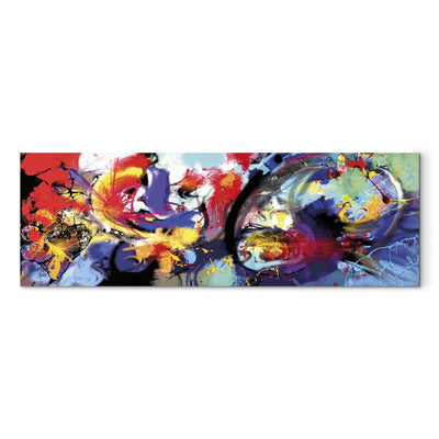 Kanva - Daudzkrāsaina abstrakcija - Krāsainā imersija, 93792, (x1) G-ART.