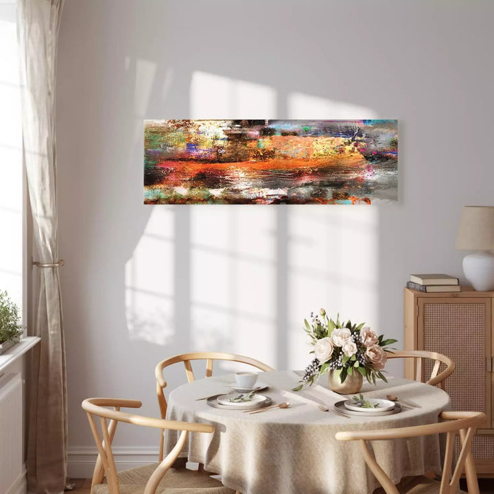 Abstrakta Kanva: Zemes Toņi un Tekstūra – Sienas Dekors ART XL