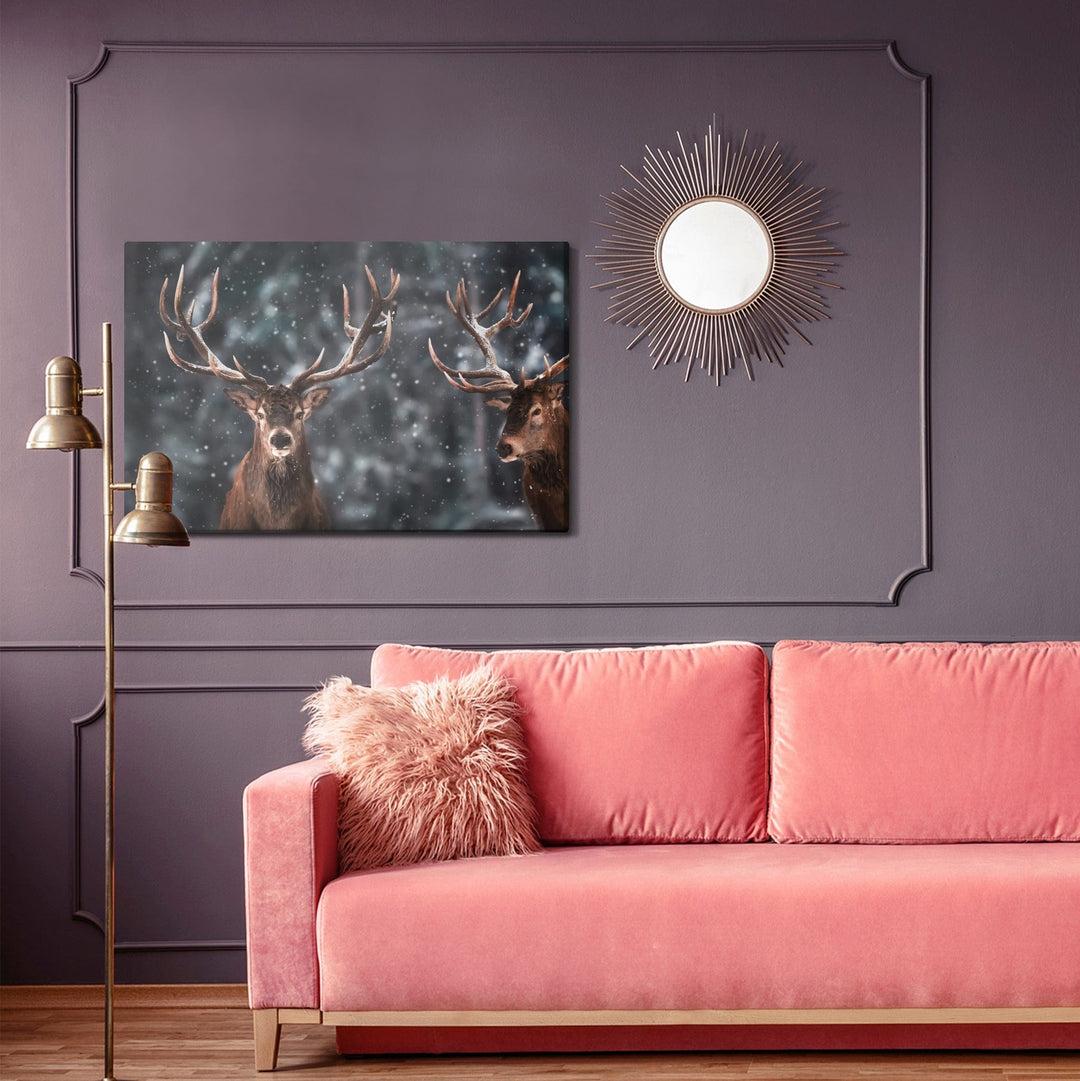 Kanva - Divi krāšņi brieži, N-1010 X-ART