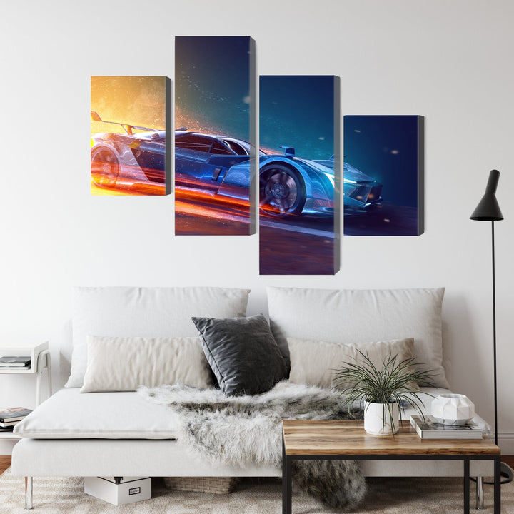 Kanva - Futuristiska sporta automašīna, N-3551 X-ART