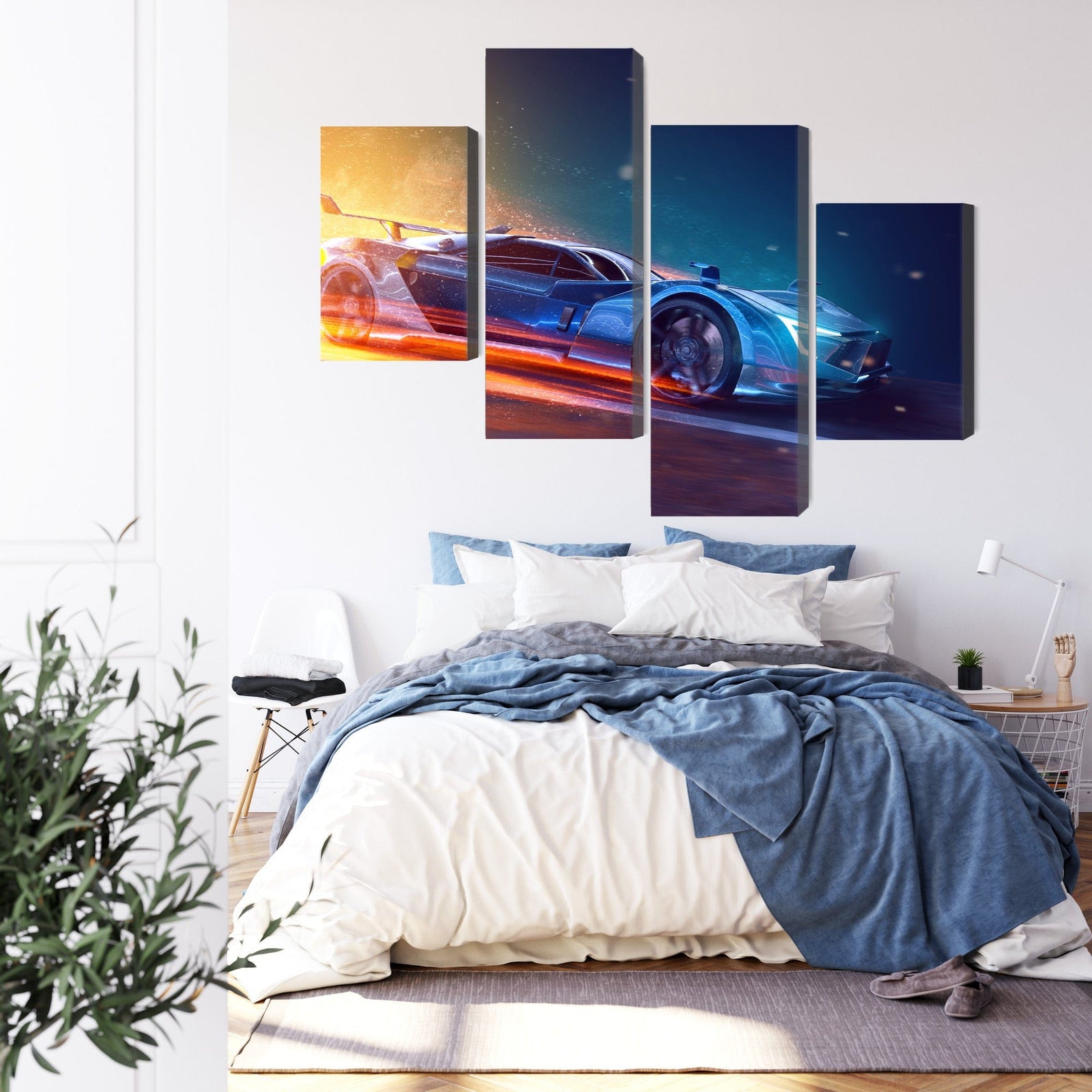 Kanva - Futuristiska sporta automašīna, N-3551 X-ART