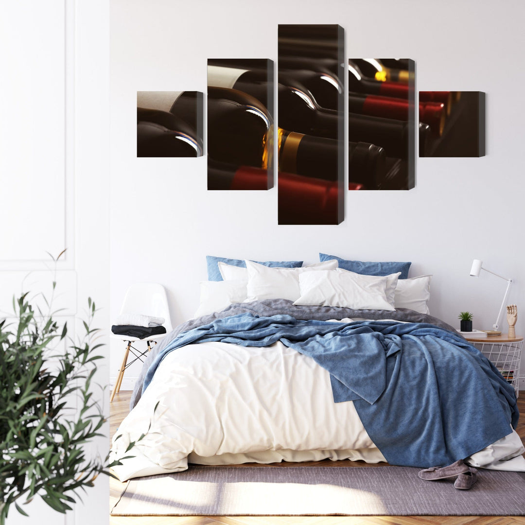 Kanva - Garšīgas vīna pudeles, N-3637 X-ART