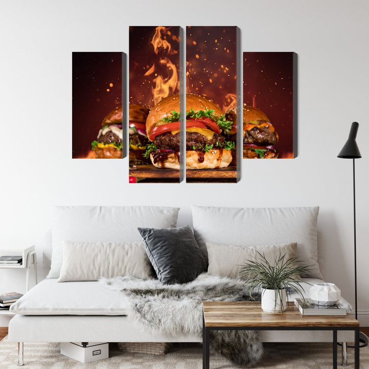 Kanva - Garšīgi burgeri, N-2972 X-ART