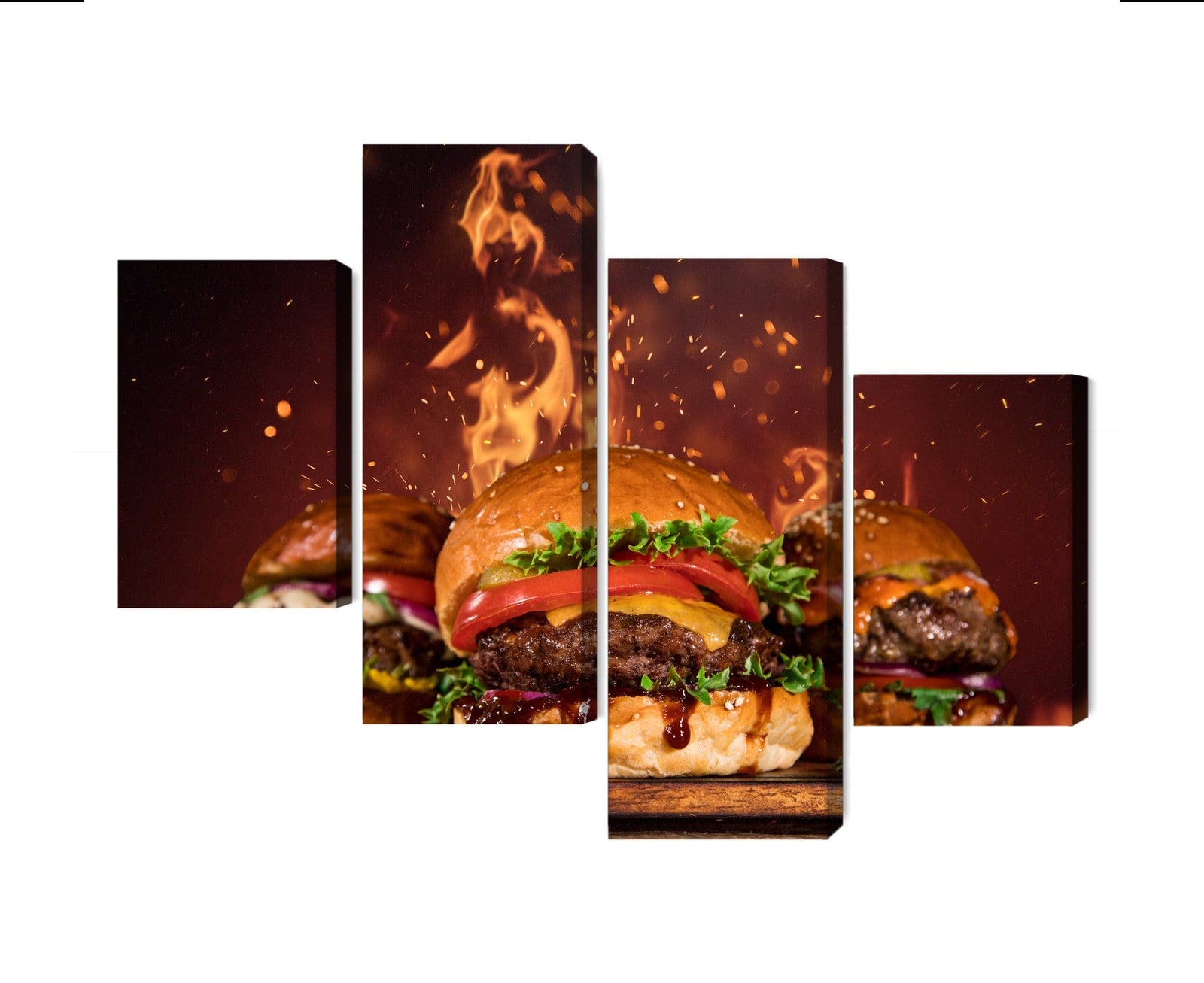 Kanva - Garšīgi burgeri, N-2973 X-ART