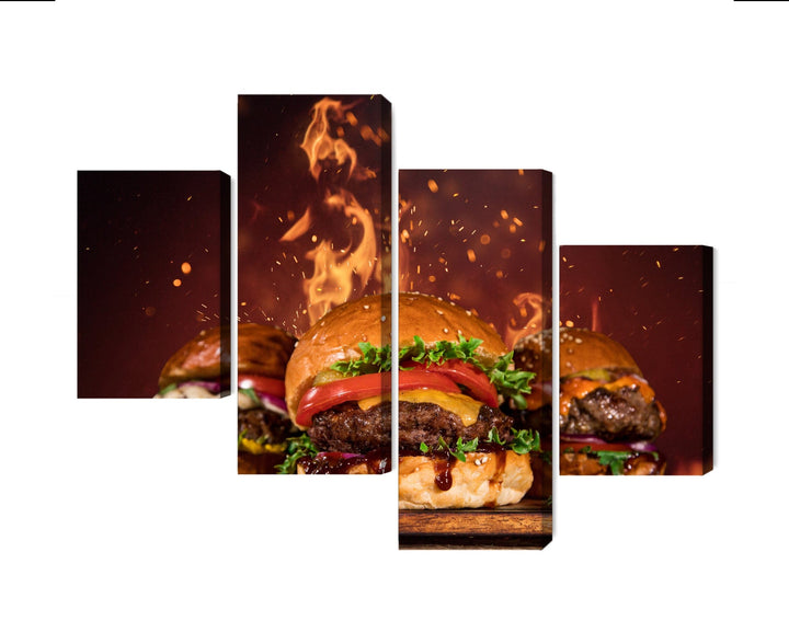 Kanva - Garšīgi burgeri, N-2973 X-ART