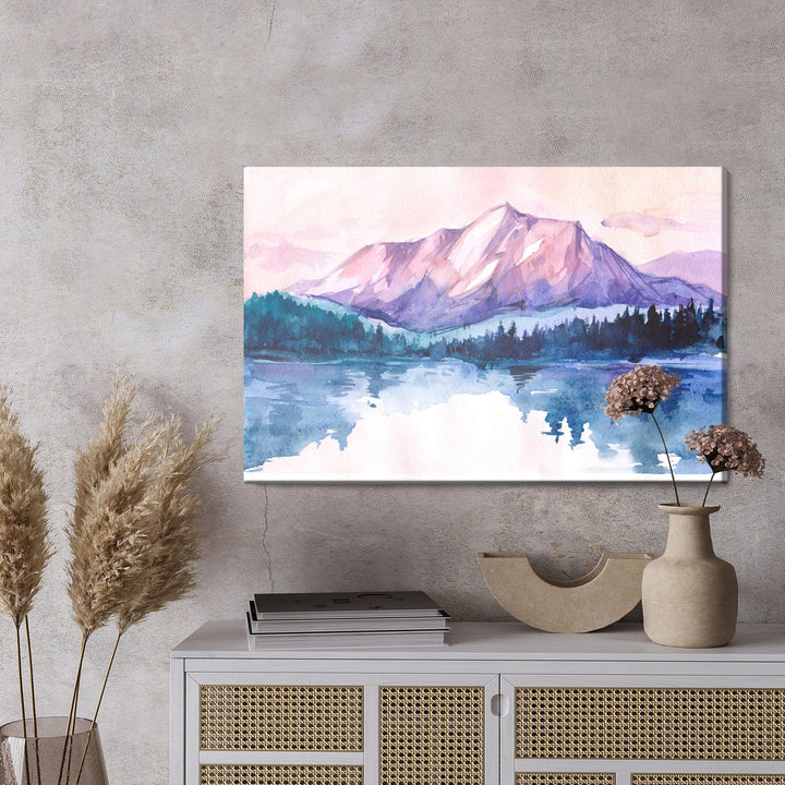 Kanva - Gleznaina kalnu ainava, N-1059 X-ART