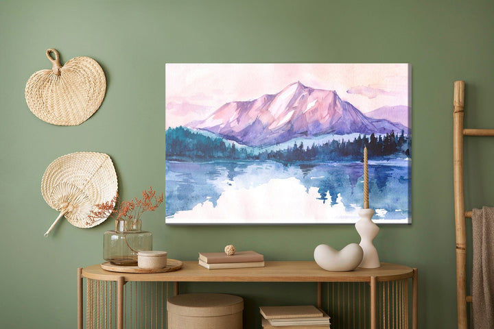 Kanva - Gleznaina kalnu ainava, N-1059 X-ART