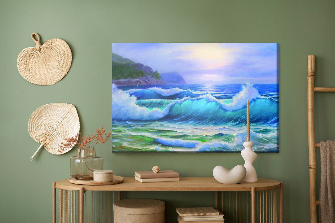 Kanva - Gleznota jūras ainava, N-605 X-ART