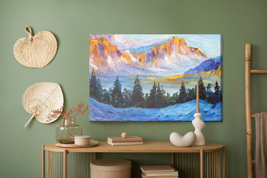 Kanva - Gleznota kalnu ainava, N-1038 X-ART