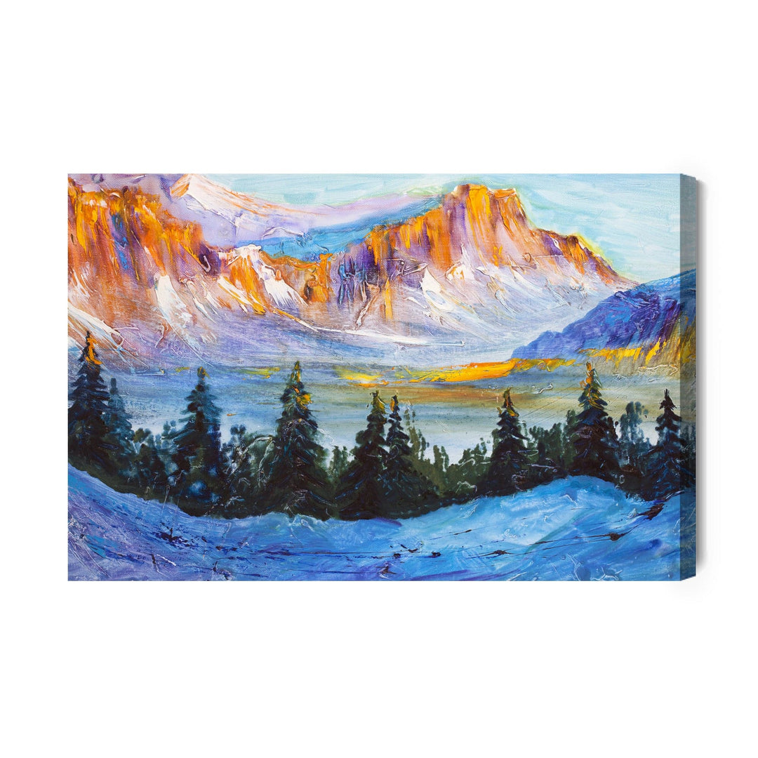 Kanva - Gleznota kalnu ainava, N-1038 X-ART