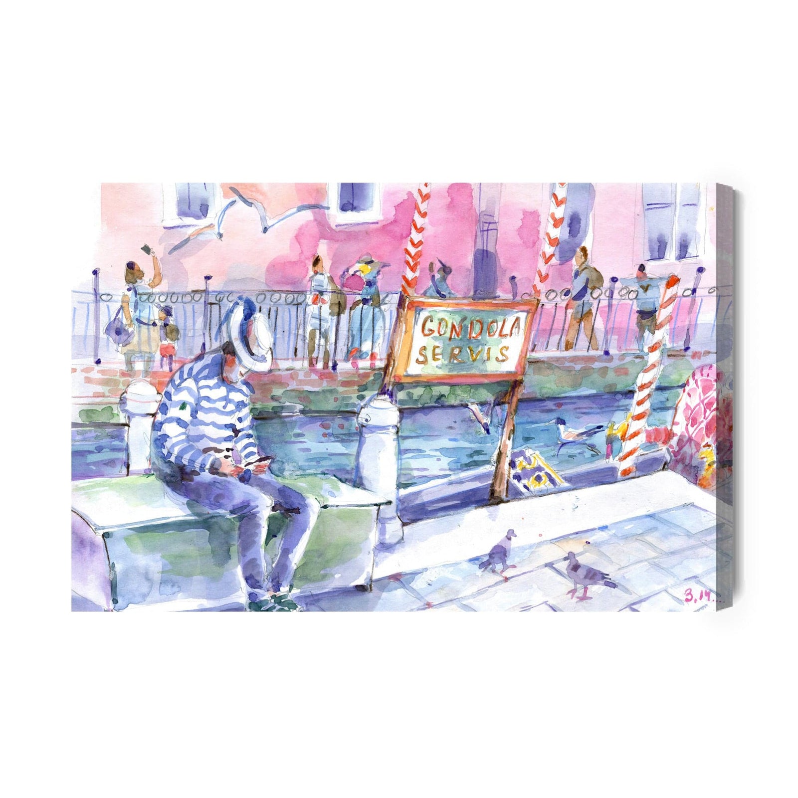 Kanva - Gleznota Venēcija X-ART