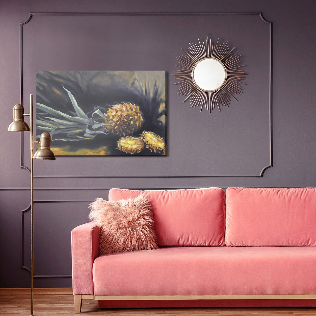 Kanva - Gleznotais ananāss, N-630 X-ART