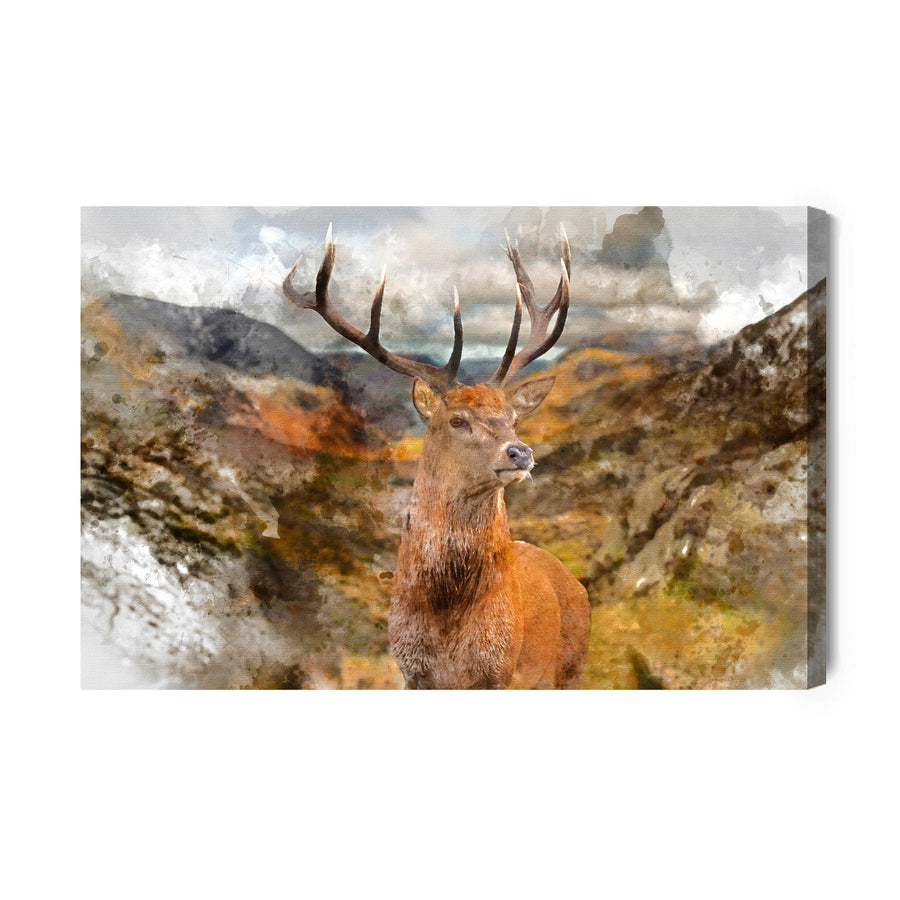 Kanva - Gleznots briedis, N-1023 X-ART