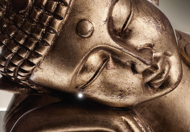 Canva - Reclining Buddha in brown (x5), 55481 G-ART.