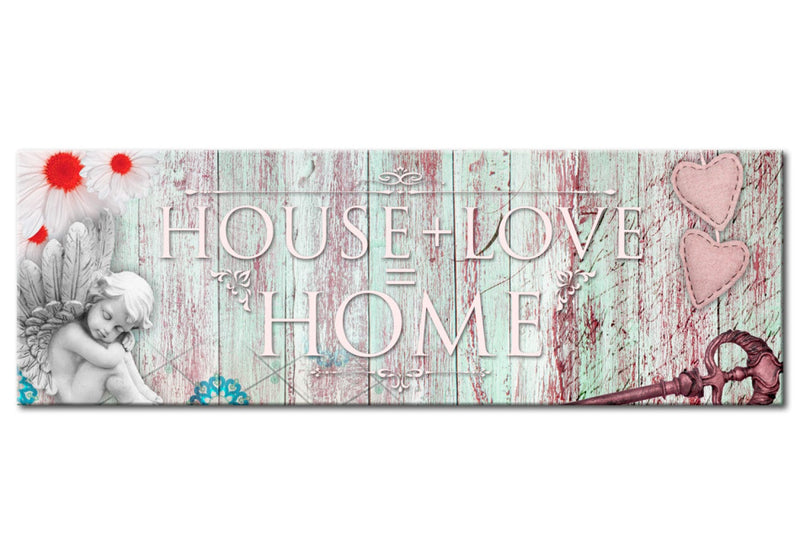 Glezna House + Love, (x1), 92788 Tapetenshop.lv.