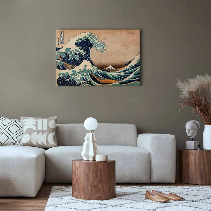 Canvas-taulut Suuri Kanagawa-aalto (Jäljennös)