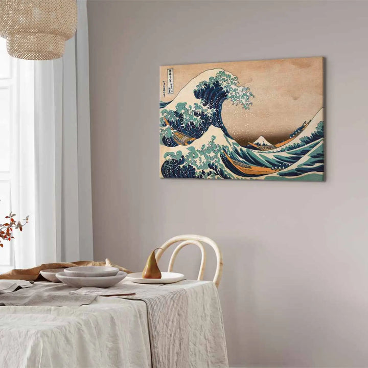 Canvas-taulut Suuri Kanagawa-aalto (Jäljennös)