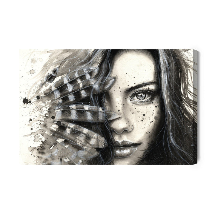 Kanva - Jaunas sievietes portrets, N-922 X-ART