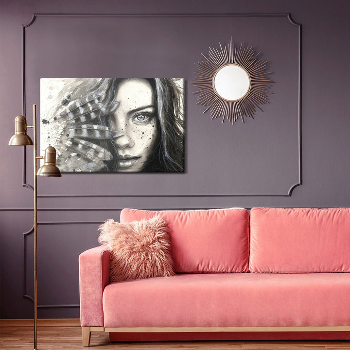 Kanva - Jaunas sievietes portrets, N-922 X-ART