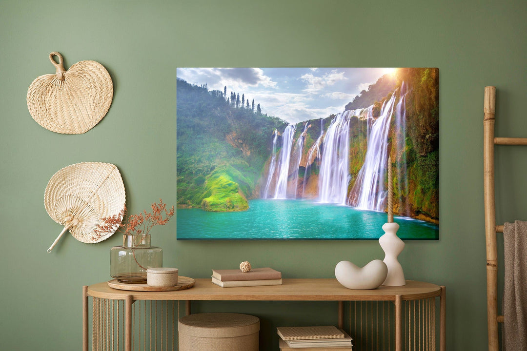 Kanva - Jiulong ūdenskritums Ķīnā, N-1554 X-ART