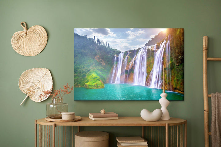 Kanva - Jiulong ūdenskritums Ķīnā, N-1554 X-ART