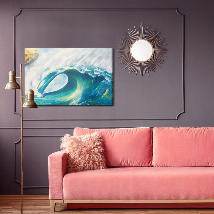 Kanva - Jūra ar milzu viļņiem, N-513 X-ART