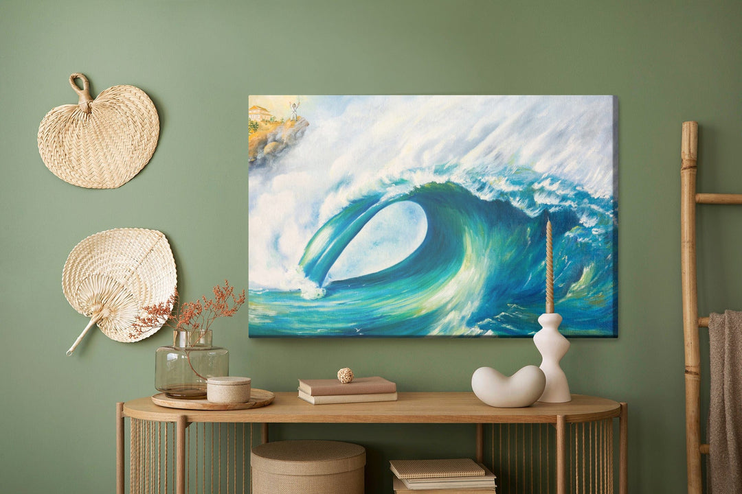 Kanva - Jūra ar milzu viļņiem, N-513 X-ART