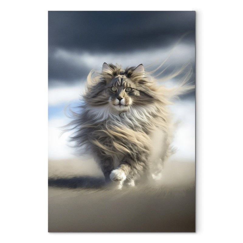 Kanva - Kaķis ar plīvojošiem matiem, 150178 G-ART