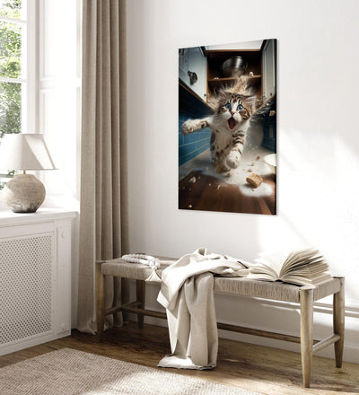 Kanva - Kaķis bēg no virtuves, 150247 G-ART
