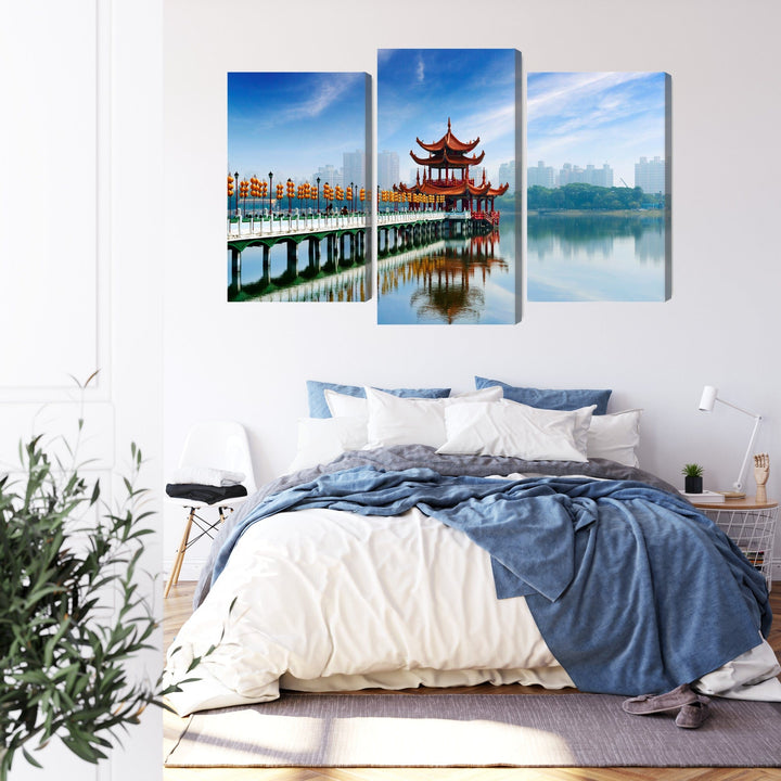 Kanva: Kaohsiung slavenā atrakcija, zila X-ART