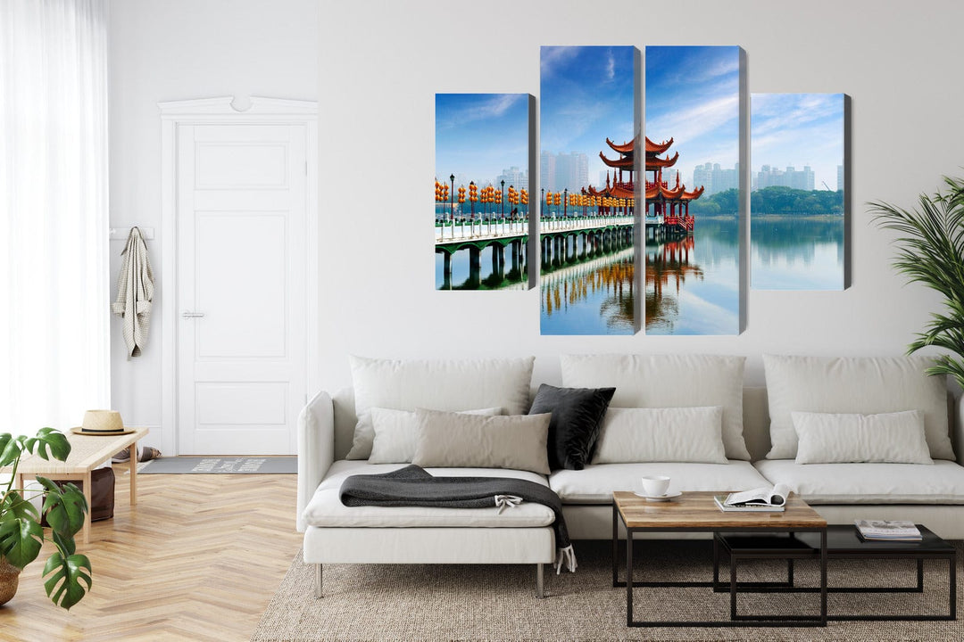 4 daļu kanva: Kaohsiung slavenā vieta X-ART