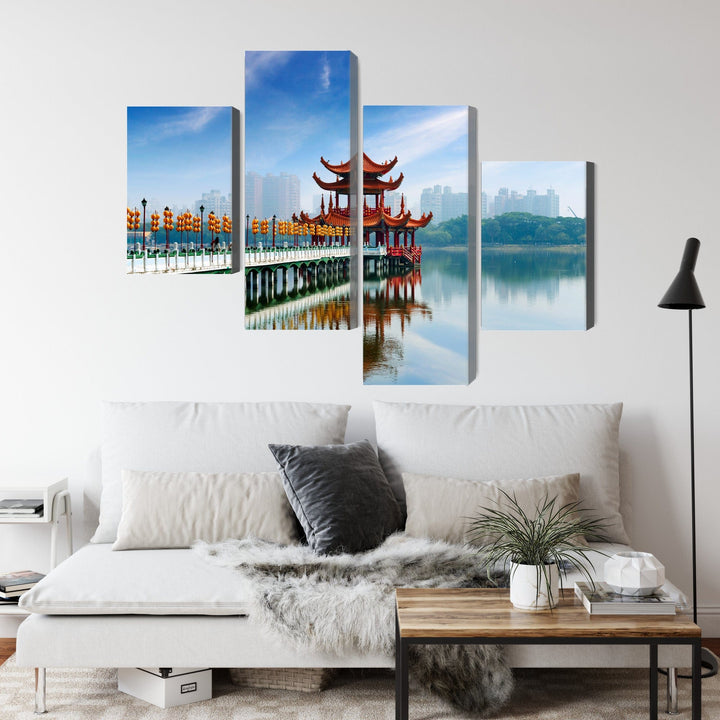 4 daļu kanva: Kaohsiung atrakcija X-ART