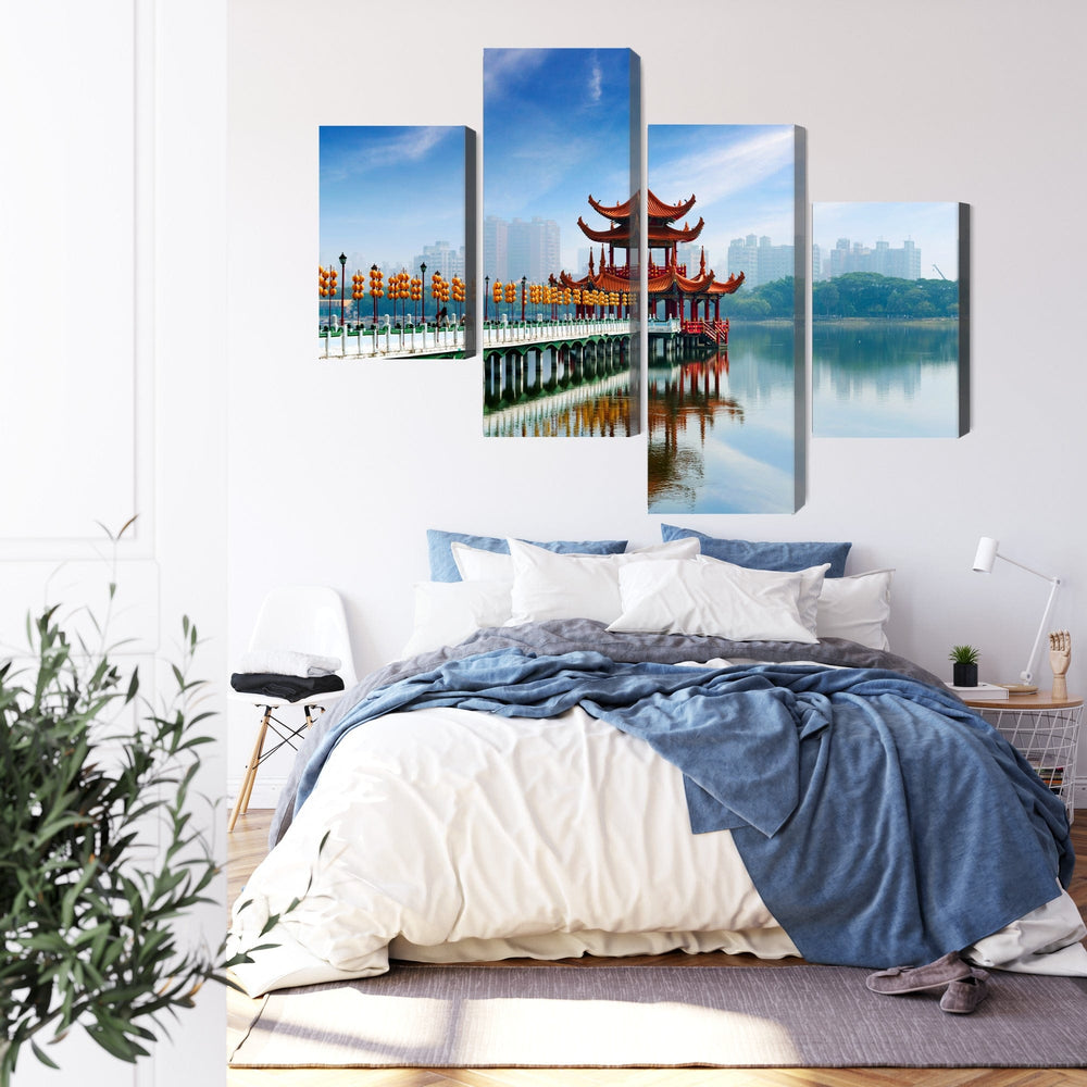 4 daļu kanva: Kaohsiung atrakcija X-ART