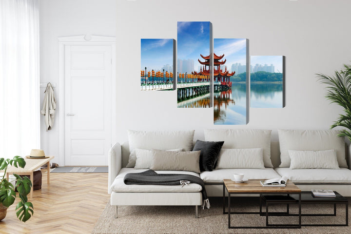 4 daļu kanva: Kaohsiung atrakcija X-ART