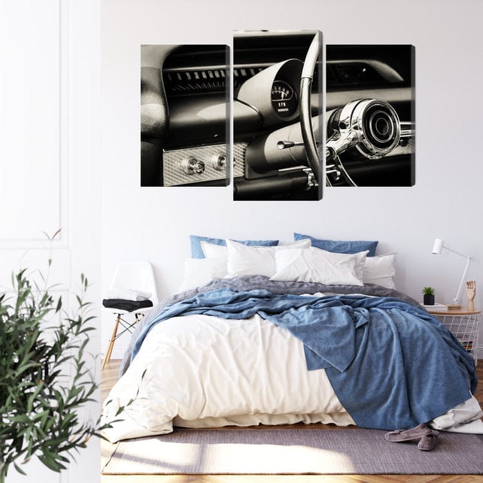 Kanva - Klasiskas automašīnas priekšējais panelis, N-3433 X-ART