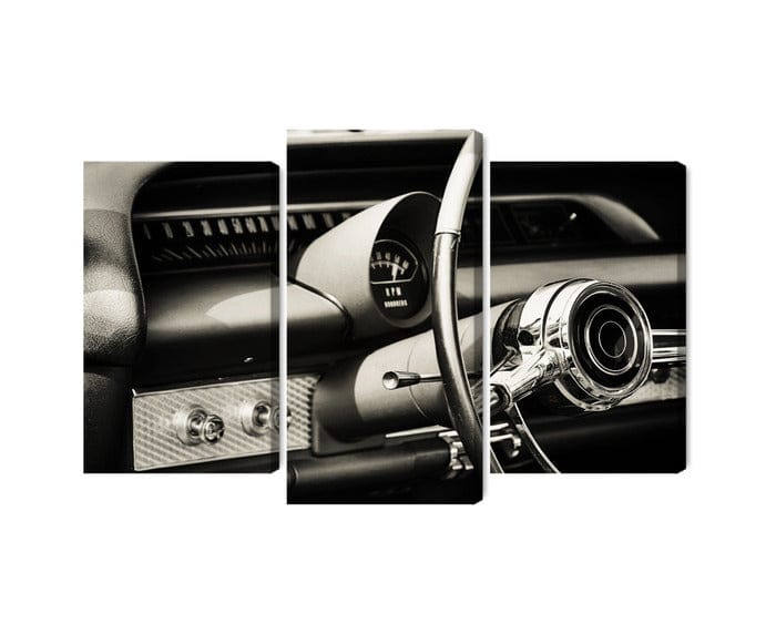 Kanva - Klasiskas automašīnas priekšējais panelis, N-3433 X-ART