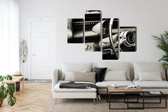 Kanva - Klasiskas automašīnas priekšējais panelis, N-3435 X-ART